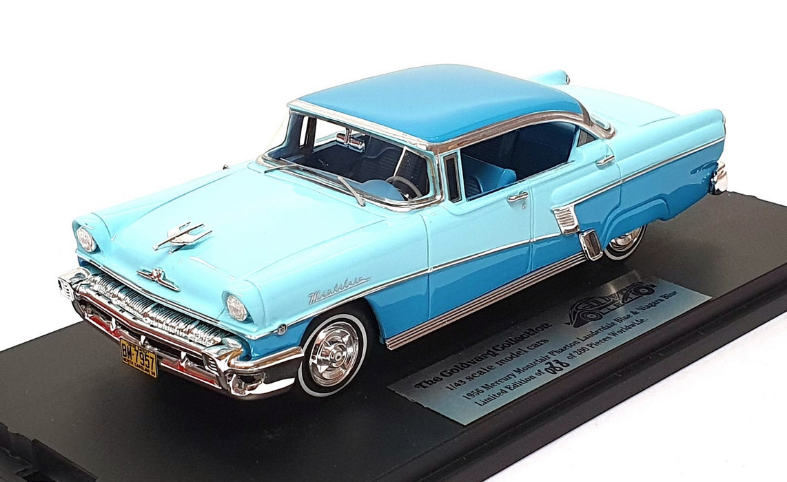 Goldvarg 1/43 Scale GC-086B 1956 Mercury Montclair Lauderdale Blue/Niagara Blue