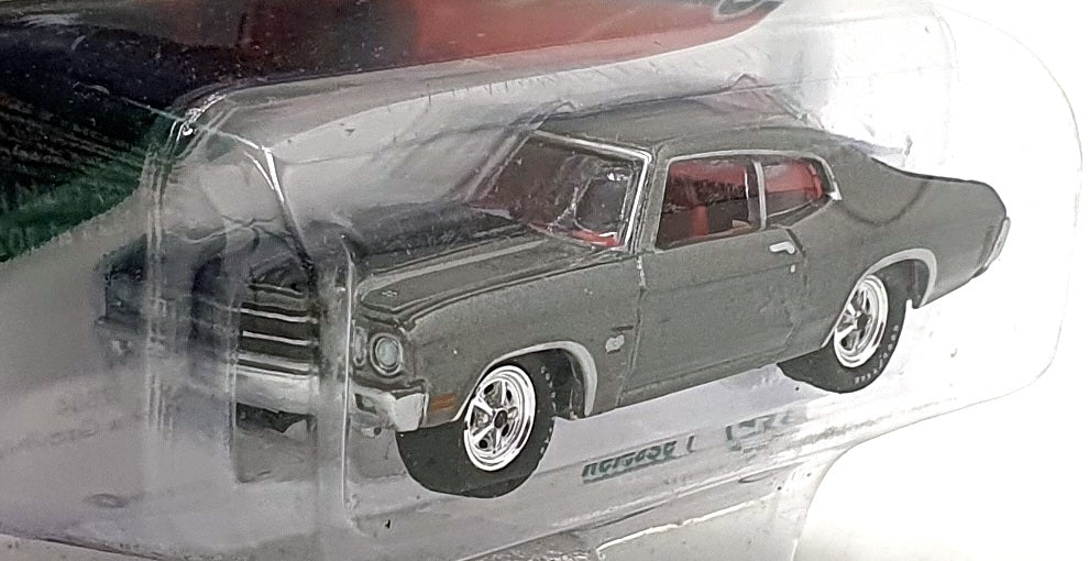 Johnny Lightning 1/64 Scale JLMC029 1970 Chevrolet Chevelle SS 454 Shadow Grey