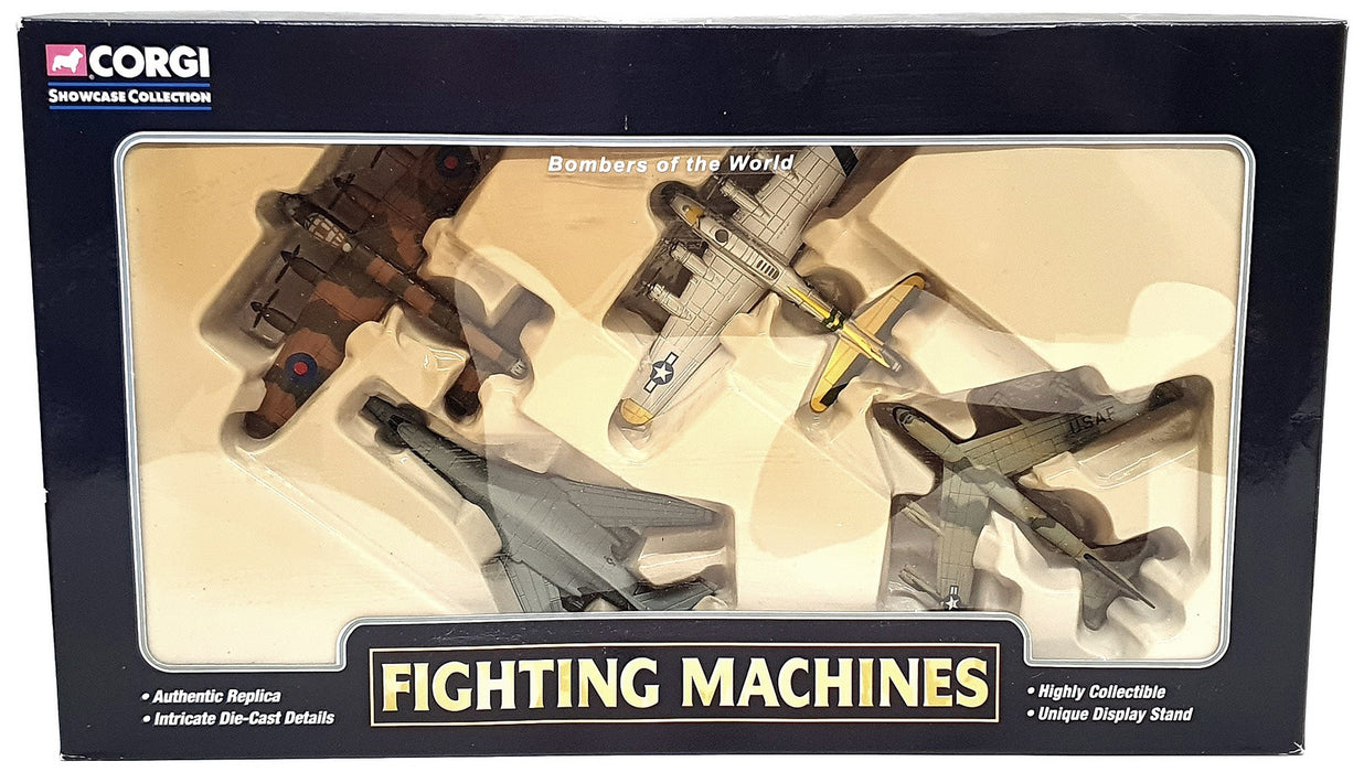 Corgi Diecast CSFS14004 Bombers Of The World 4 Pec Set Avro Boeing (2) Rockwell