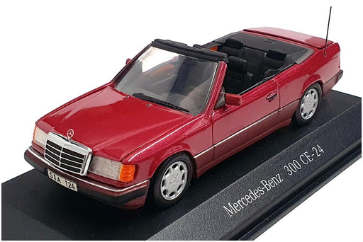 Minichamps 1/43 Scale B6 600 5700 - Mercedes Benz 300 CE-24 - Red