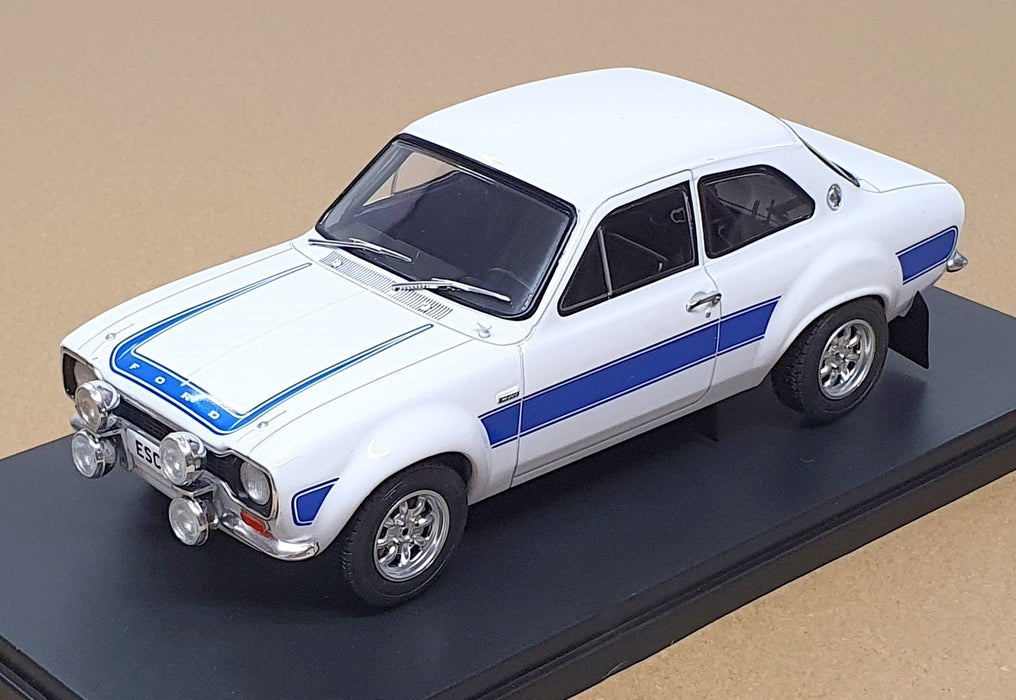 Whitebox 1/24 Scale Diecast WB124250 - Ford Escort Mk1 RS 2000 - White/Blue