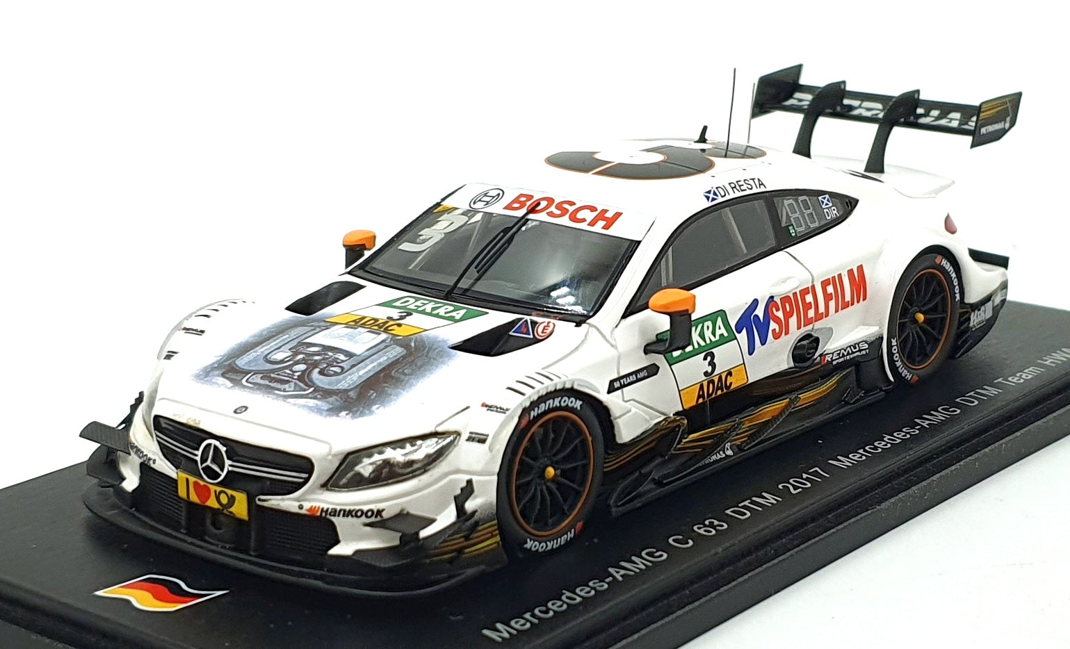 Spark 1/43 Scale SG349 - Mercedes-Benz AMG C 63 DTM #3 2017