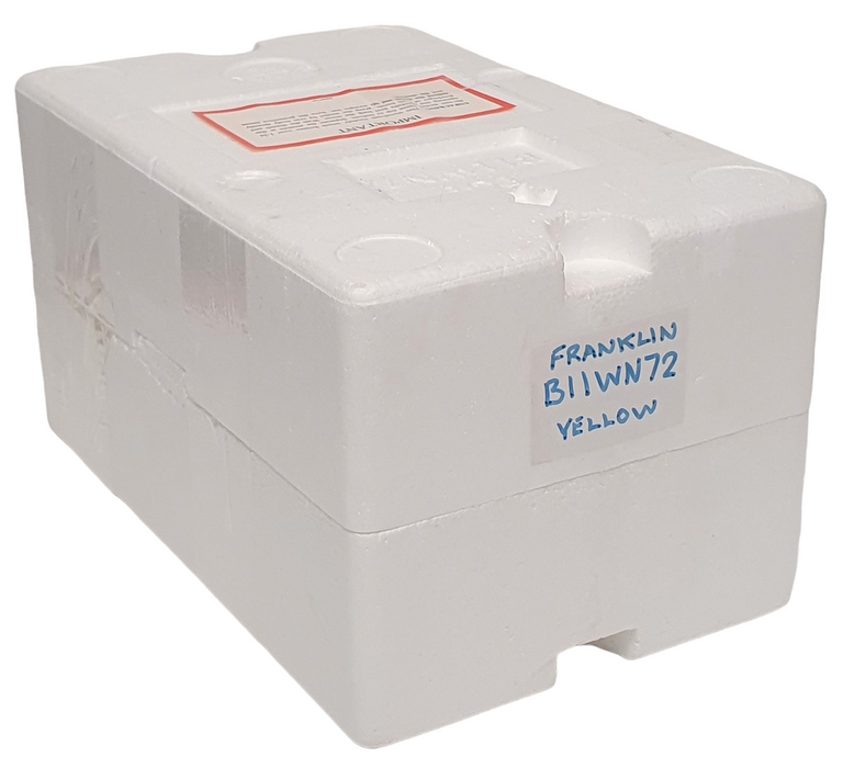 Franklin Mint 1/24 Scale B11WN72 - 1975 Chevrolet Corvette - Yellow