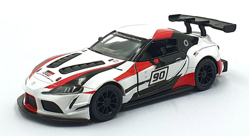 Kinsmart 1/36 Scale Pull Back & Go TY6951 - Toyota GR Supra Racing Concept White