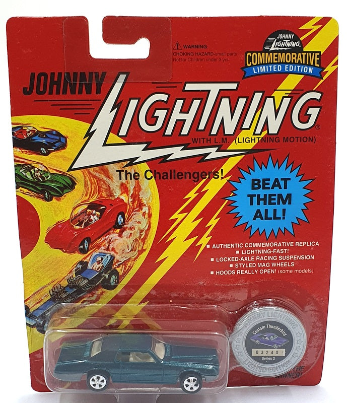 Johnny Lightning 1/64 Scale 100-122 The Challengers Custom Thunderbird D. Green