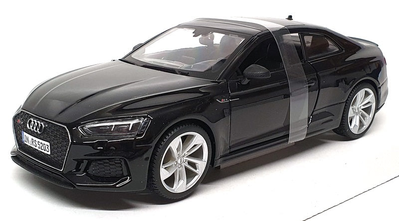 Burago 1/24 Scale Diecast 18-21090 - Audi RS 5 Coupe - Black