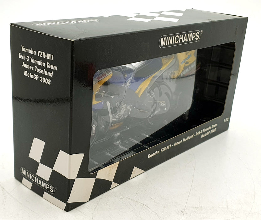 Minichamps 1/12 Diecast 122 083052 Yamaha YZR-M1 Tech3 James Toseland 2008