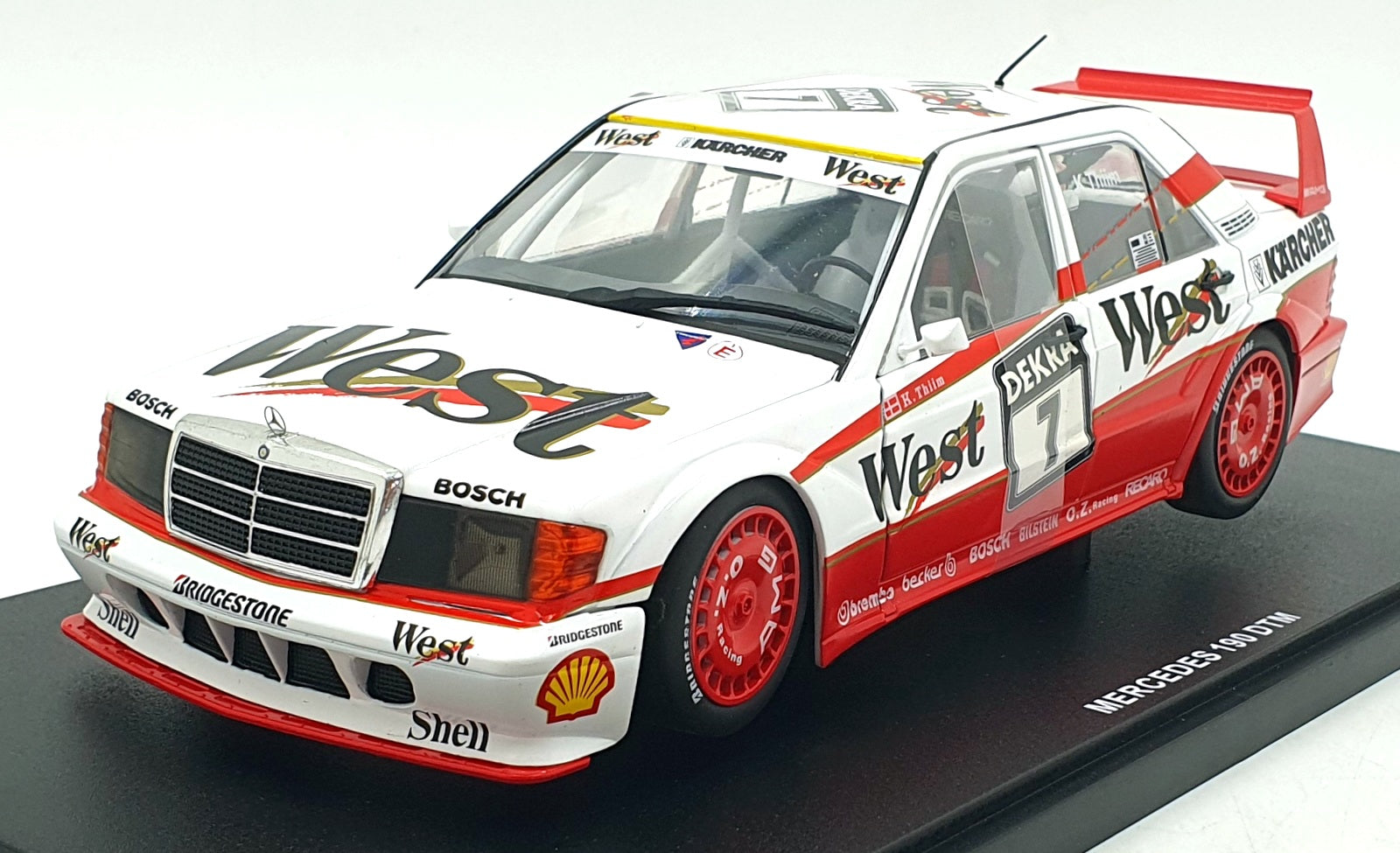 Werk83 1/18 Scale W18041005 - Mercedes 190E DTM #7 - Thiim
