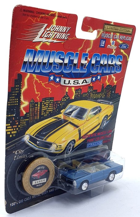 Johnny Lightning 1/64 Scale 200-190 - Muscle Cars 1965 Pontiac GTO - Met. Blue
