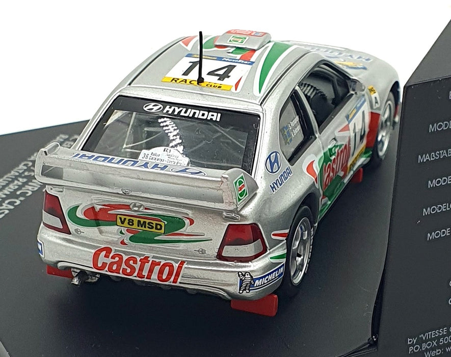 Skid 1/43 Scale SKM132 Hyundai Accent WRC "CASTROL" #14 Rally Da Catalunya 2000
