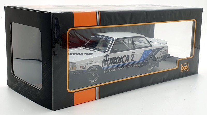 IXO Models 1/18 Scale 18RMC088 Volvo 240 Turbo ETCC Brunn 1986 #2 U.Granberg