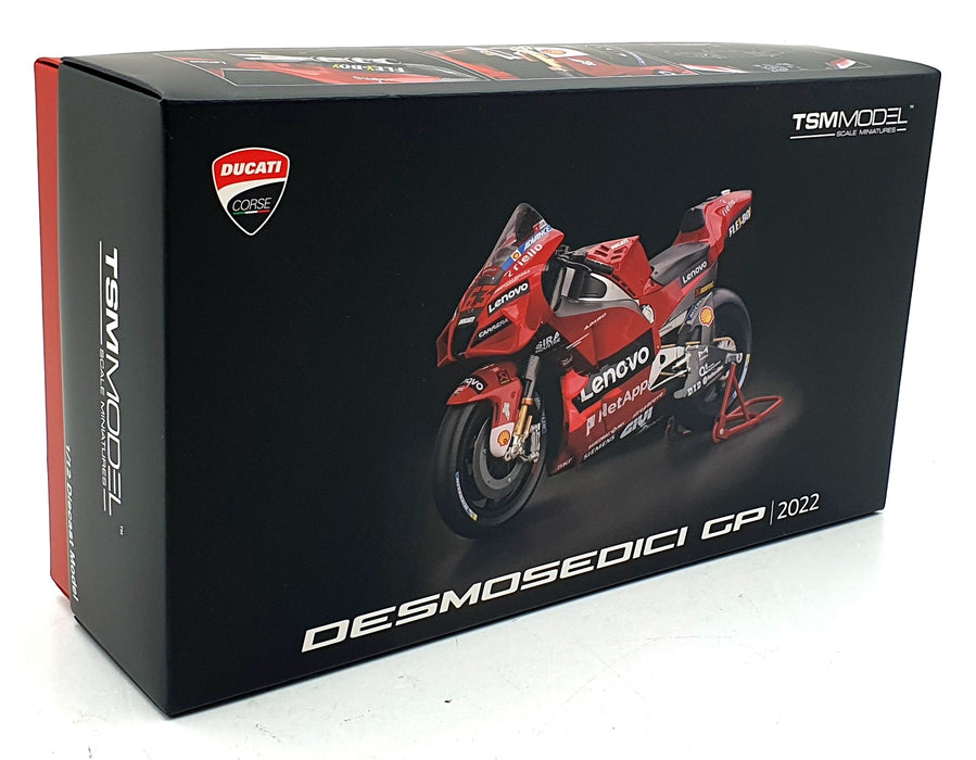 TSM Model 1/12 Scale TSMMC0018 - Ducati Desmosedici GP22 #63 2022