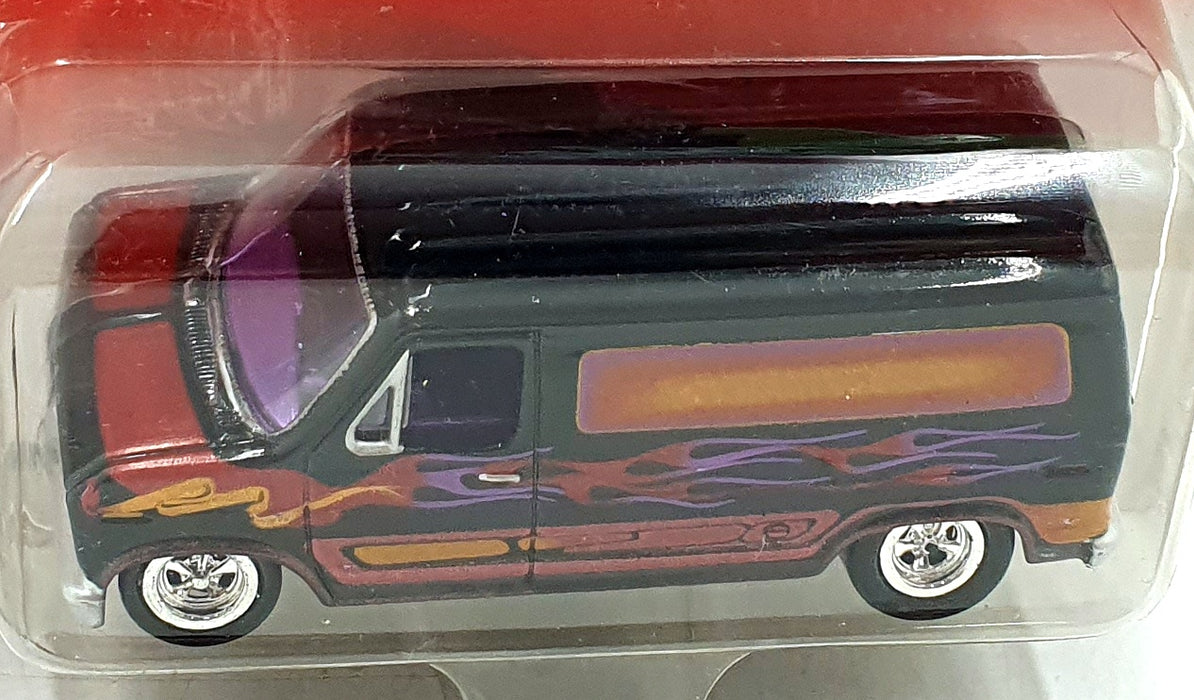 Johnny Lightning 1/64 360-01 Boogie Vans 1977 Ford Econoline 150 - Black