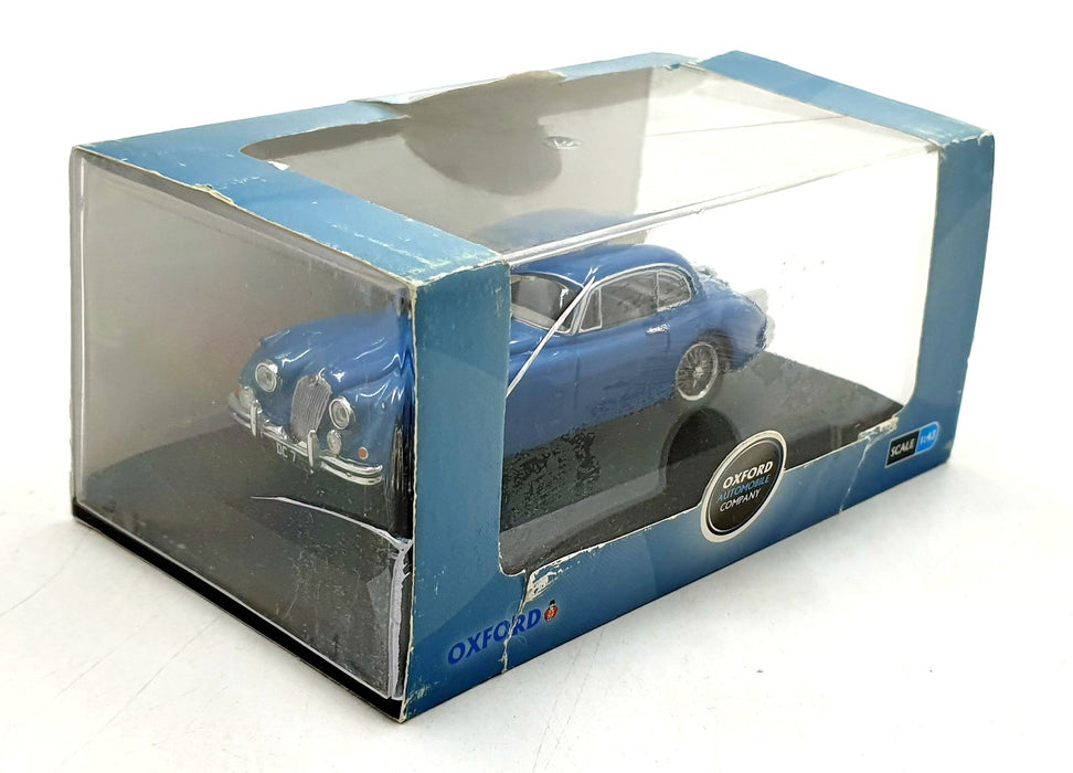 Oxford Diecast 1/43 Scale JAGXK150006 - Jaguar XK150 Coupe - Blue