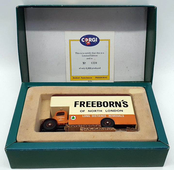 CORGI 97086 BEDFORD PANTECHNICON FREEBORNS 1220 OF 8800