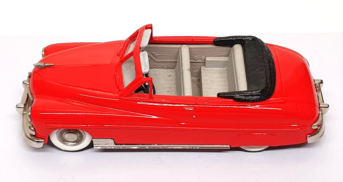 Brooklin Models 1/43 Scale BRK15a - 1950 Mercury Convertible - Red