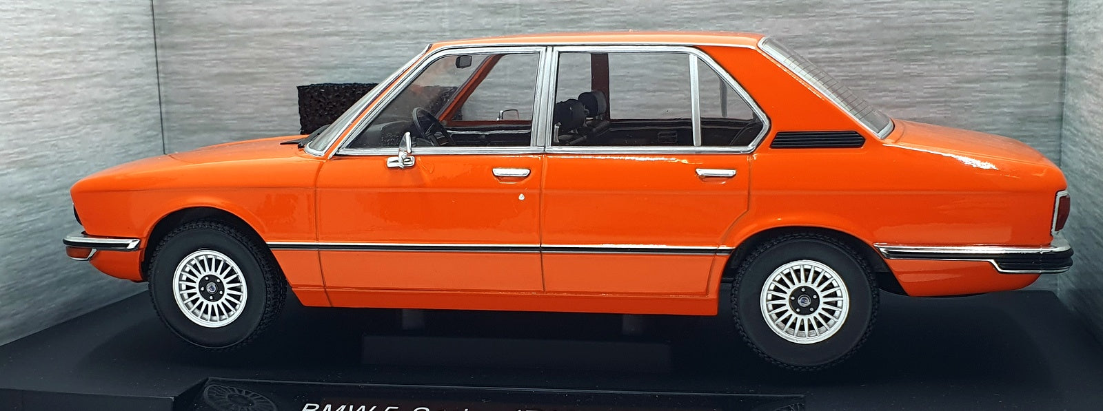 Model Car Group 1/18 Scale MCG18540 - 1974 BMW 5-Series (E12) - Orange