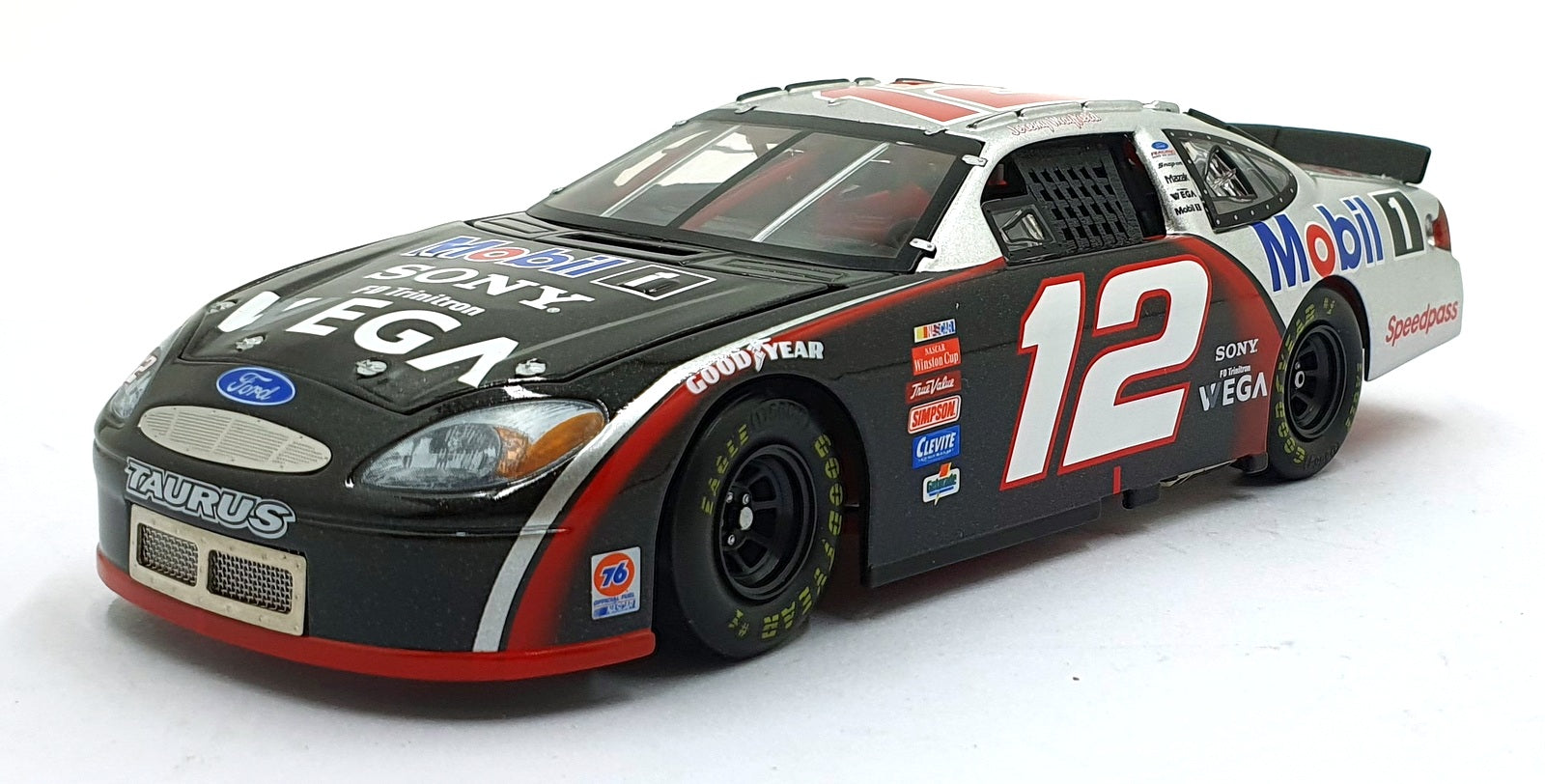 Team Caliber 1/24 Scale P122276SO - 2001 Ford Taurus #12 NASCAR - Mayfield