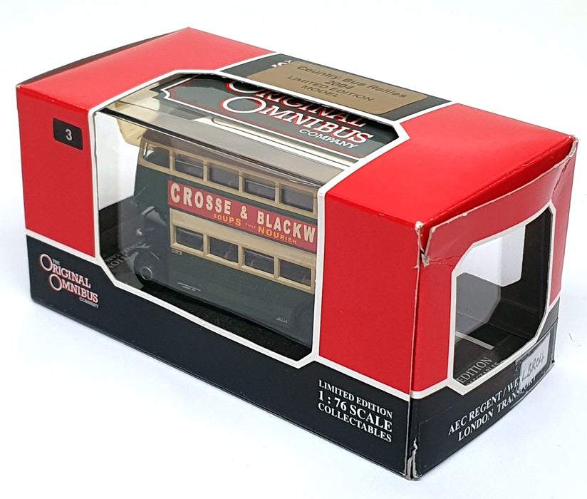 Corgi 1/76 Scale LBR04 - AEC Regent Rt. 327 Country Bus Rallies Hertford 2004