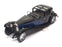 Franklin Mint 1/24 Scale 19626D - 1930 Bugatti Coupe Napoleon - Black/Blue