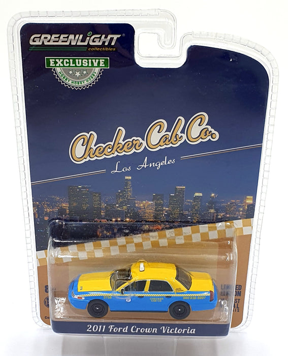 Greenlight 1/64 Scale 30055 - 2011 Ford Crown Victoria Checker Cab Co.