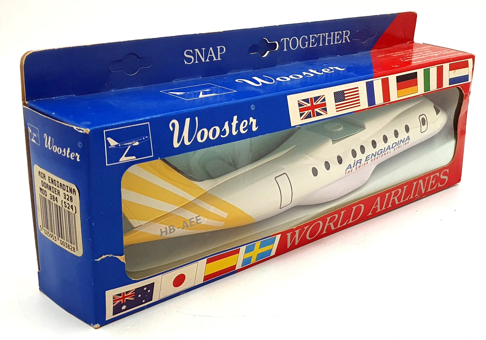 Wooster 29cm Long Snap Model Aircraft S24 Air Engiadina Dornier 328 Model 384