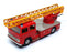 Kovap 21cm Long 05-575/29 - Mercedes Benz Fire Engine With Friction - Red