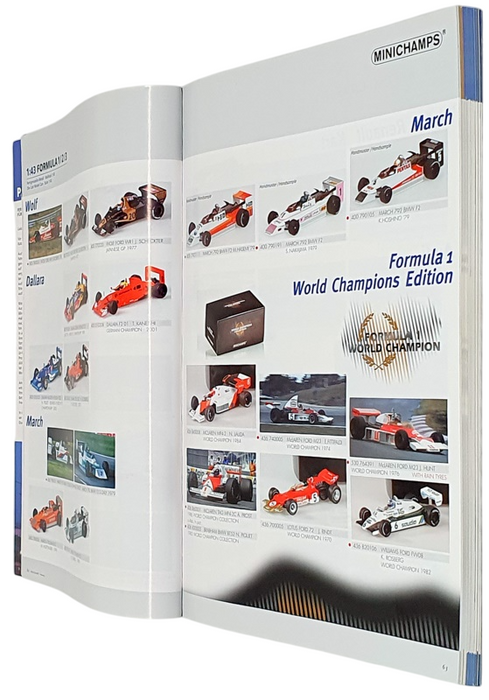 Minichamps Edition 1 2006 - A4 Fully Illustrated Catalogue 250 Colour Pages