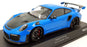 Minichamps 1/18 Scale Diecast 155 068308 - Porsche 911 GT2 RS 2018 - Blue