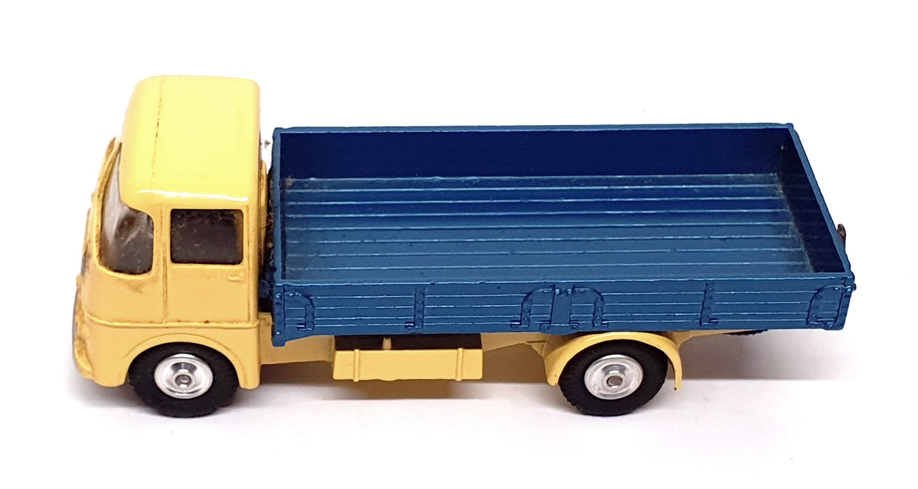 Corgi 11.5cm Long Original Diecast 456 ERF 44G Dropside Lorry - Lt. Yellow/Blue