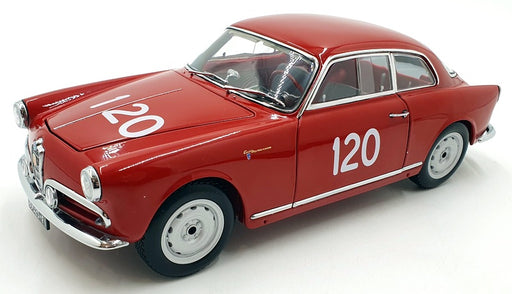Kyosho 1/18 Scale Diecast 08957A Alfa Romeo Giulietta SV 1956 Mille Miglia #120