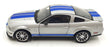 Shelby Collectibles 1/18 Scale DC16126F - 2008 Shelby GT500KR - Silver/Blue