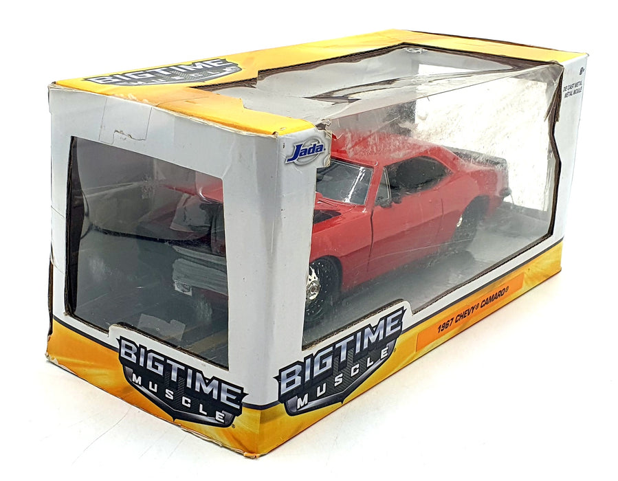 Jada Bigtime Muscle 1/24 Scale Diecast 97170 - 1967 Chevy Camaro - Red
