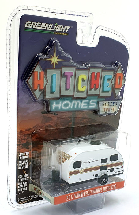 Greenlight 1/64 Scale 34030-E - 2017 Winnebago Winnie Drop 1710 - White
