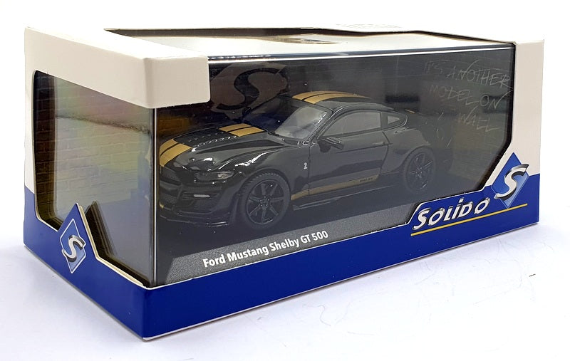 Solido 1/43 Scale S4311506 - Ford Mustang Shelby GT 500 Fast Track - Black/Gold