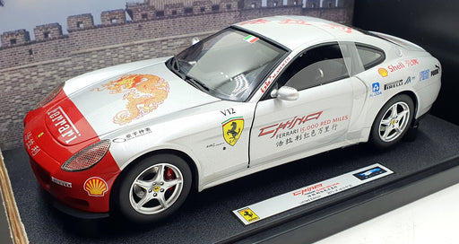 Hot Wheels 1/18 Scale Diecast L7129 - Ferrari 612 Scaglietti China 15000 Miles