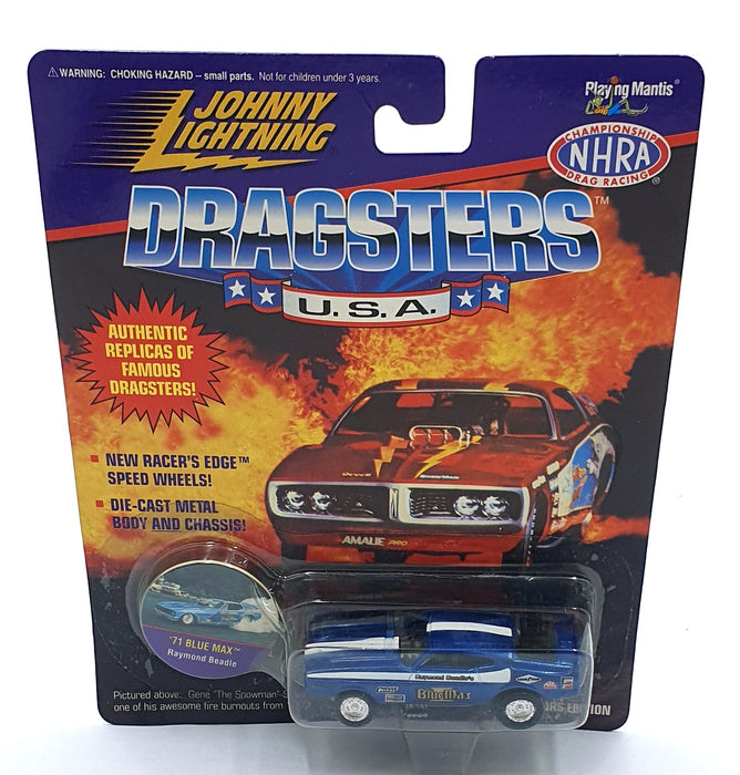 Johnny Lightning 1/64 Scale 302-170 Dragsters USA 1971 Blue Max - Raymond Beadle