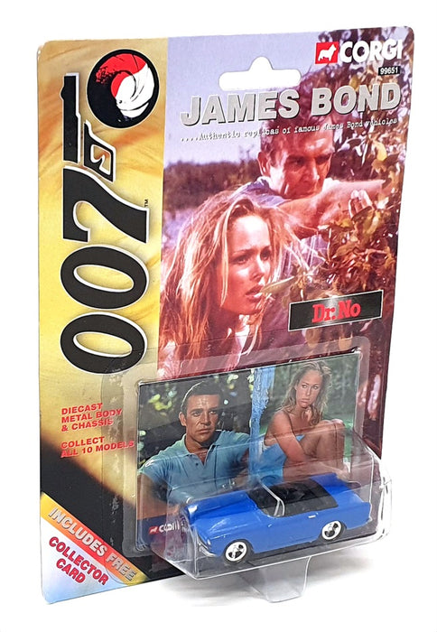 Corgi 1/64 Scale 99651 - Sunbeam Alpine James Bond 007 Dr. No - Blue