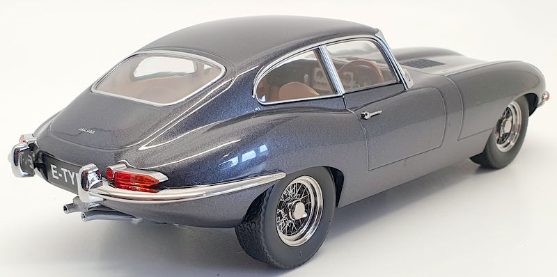 KK Scale 1/18 Scale Diecast KKDC180434 1961 Jaguar E Type Coupe Mk1 RHD Met Grey