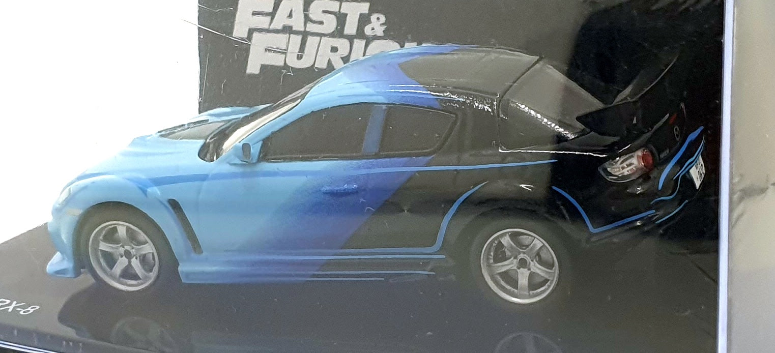 DeAgostini 1/43 Scale F220CMC030 - Fast and Furious Mazda RX-8 - Blue
