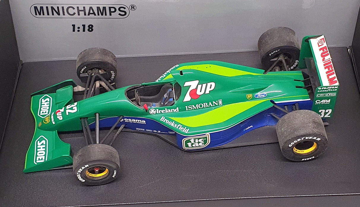 Minichamps 1/18 Scale 100 910032 - F1 Jordan Ford 191 Belgian GP 1991 Schumacher