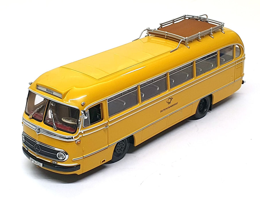 Minichamps 1/43 scale 010483 - Mercedes Benz O 321 H Bus Deutsche Post - Yellow