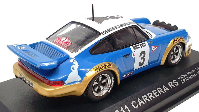 Porsche 911 Carrera RS Michele Mouton Rallye de Espana 1977 1:43 Altaya IXO Porsche 911 Carrera RS Michele Mouton Rallye de Espana 1977 1:43 Altaya IXO