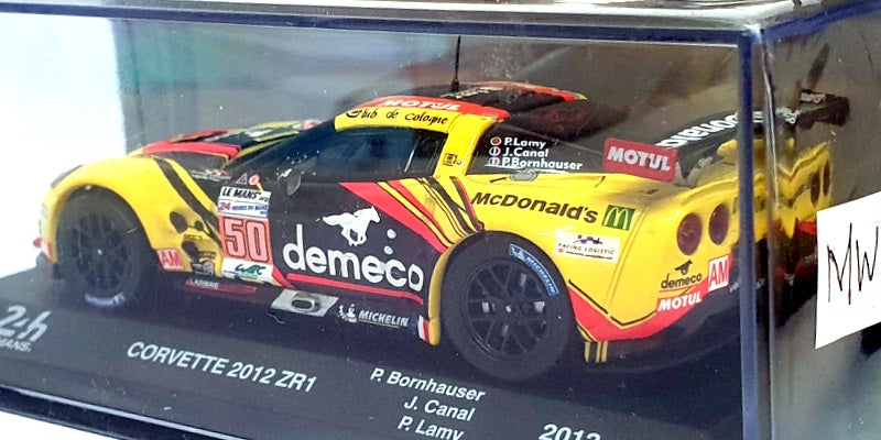 Altaya 1/43 Scale MW1ALA0035 - Corvette 2012 ZR1 #50 24h Le Mans 2012