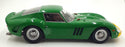 KK Scale 1/12 Scale Diecast KKDC120126 Ferrari 250 GTO 1962 D.Piper Green/Yellow