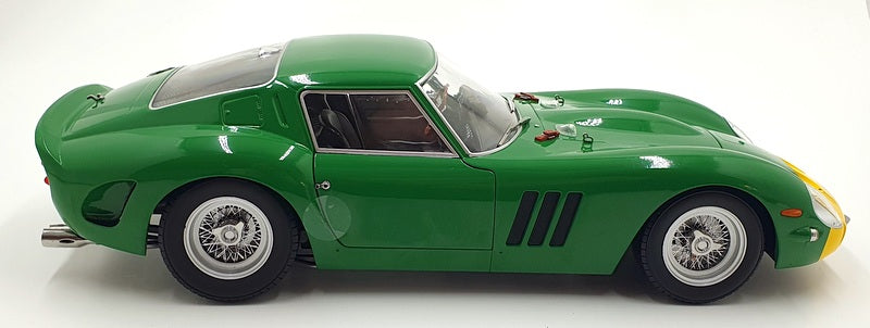 KK Scale 1/12 Scale Diecast KKDC120126 Ferrari 250 GTO 1962 D.Piper Green/Yellow