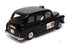 Seerol Appx 10cm Long Diecast LTC01 - Austin FX4 London Taxi Cab - Black