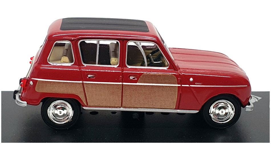 Solido 1/43 Scale 421431230 - 1964 Renault 4L Parisienne - Dk Red