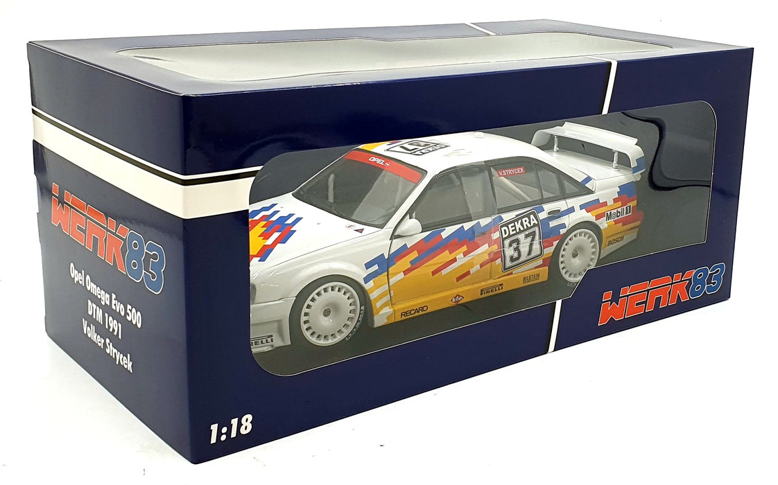 Werk83 1/18 Scale Diecast  W18045002 - Opel Omega DTM #37 - V. Strycek