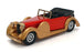 Matchbox Models of Yesteryear Y-11 - 1938 Lagonda D/Head Coupe - Met. Red/Gold